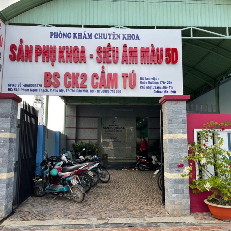 Top 5 phòng khám sản Thủ Dầu Một